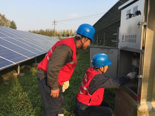 怀远公司义务排查光伏设备，助力光伏扶贫见实效